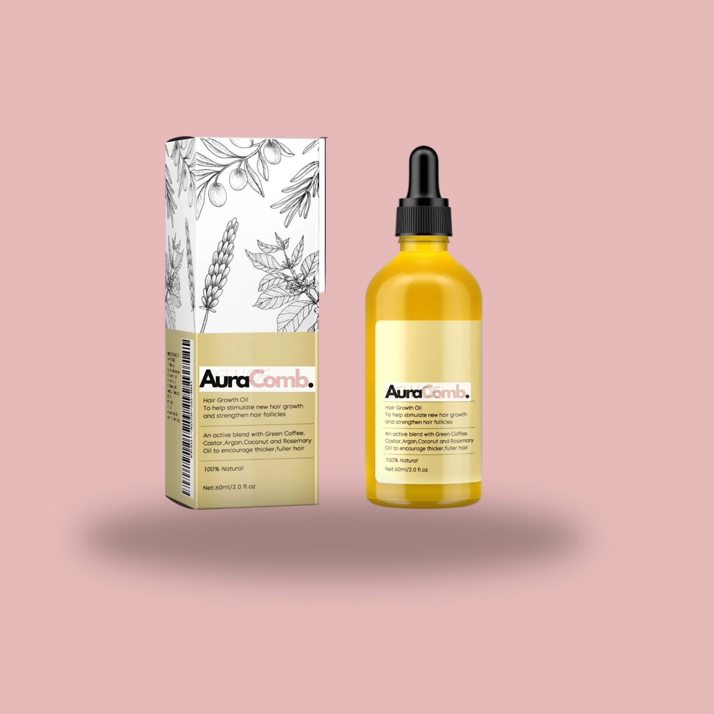 Auracomb™ oil |  Λάδι μαλλιών δεντρολίβανου